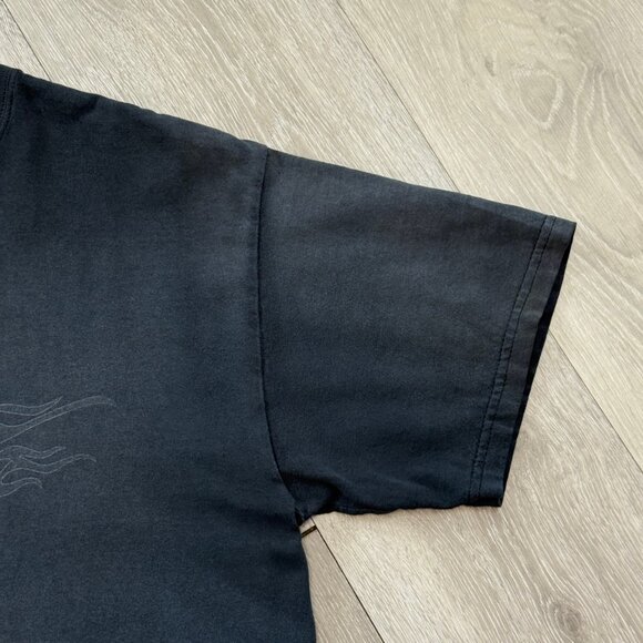 Vintage Victory Motorcycles Faded Black Men's T-Shirt - Size Large - Picture 6 of 9